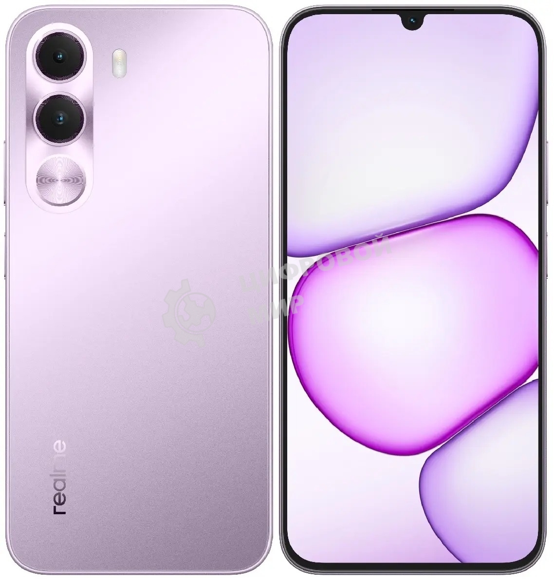 Смартфон Realme C100i RMX5377 4/128Gb фиолетовый