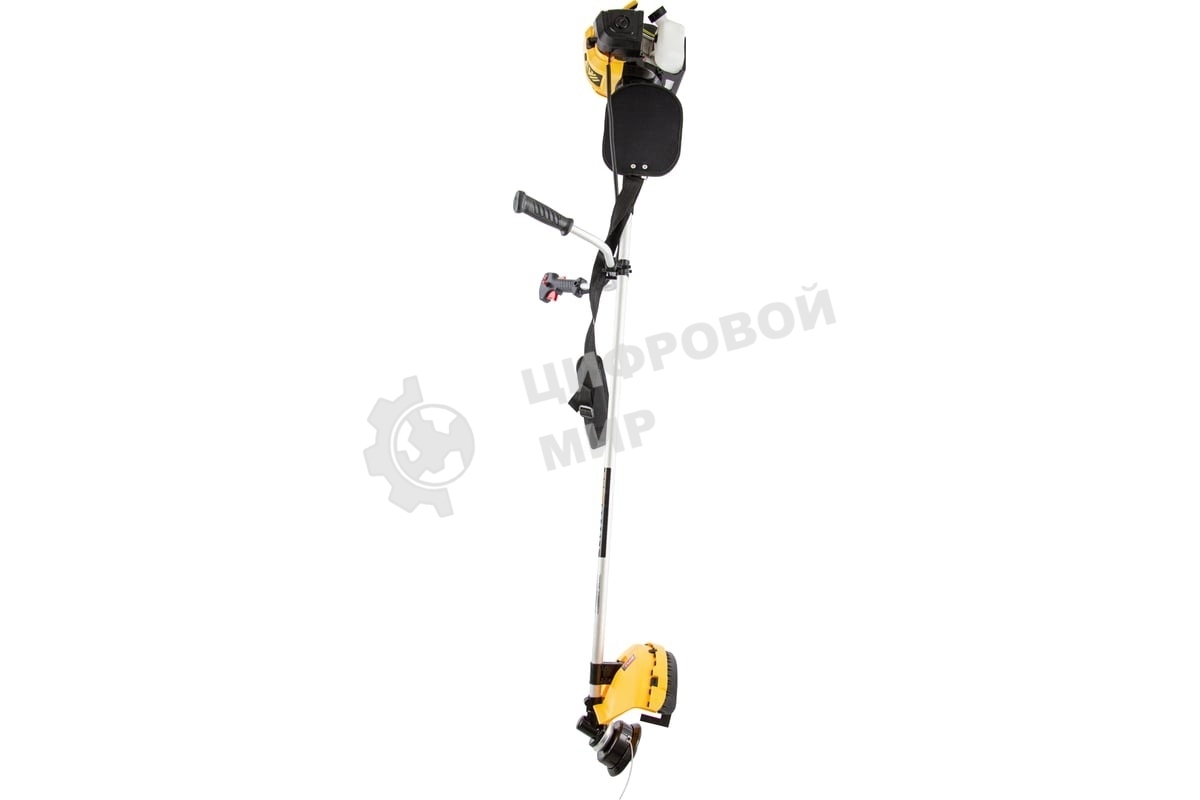 Триммер бензиновый Denzel DT 52 52см 3 3 лс. неразъемная штанга состоит из 2 частей