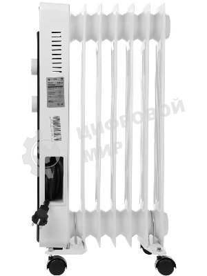 Радиатор масляный Royal Clima PARMA ROR-PR7-1500M 1500Вт белый/черный