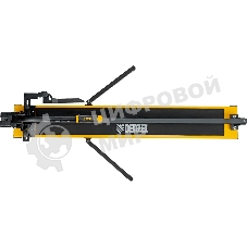 Плиткорез рельсовый Denzel 1000х16мм, каретка на подш., стальная станина, усил. рукоятка-пенал