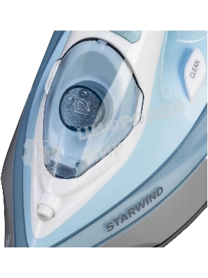 Утюг Starwind SIR2650 2600 Вт голубой/белый