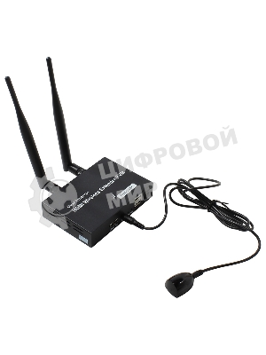 Удлинитель ORIENT VE054, WiFi HDMI KVM Extender (Tx+Rx), HDMI+USB беспроводной удлинитель до 200 м, HDMI 1.3, 1080p@60Hz, HDCP1.2, передача ИК сигнала управления, питание от внешних БП, метал. корпус (31372)