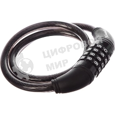 Замок тросовый универсальный с кодовым механизмом Matrix 10х950 мм