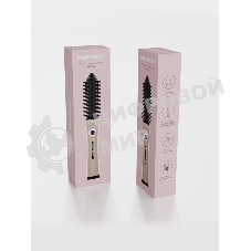 Расческа-выпрямитель Redmond HS1741 34Вт бежевый/черный макс.темп.:200С