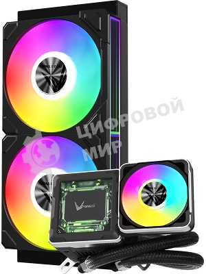 Система жидкостного охлаждения Formula V Line Cryo Wing Digi 240 BK, 240мм, LCD 2.73