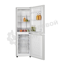 Холодильник Kraft KF-NF272X нержавеющая сталь двухкамерный 129/64л морозилка снизу, No Frost