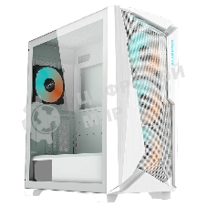 Компьютерный корпус Gigabyte C301 Glass White MidTower, ATX, USB-C x1, USB 3.0 x2, Audio I/O, GPU:400мм, Black, TG