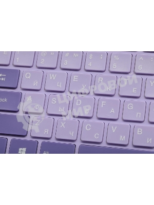 Комплект клавиатура + мышь Acer OCC205 беспроводной USB, 1200 dpi, фиолетовый