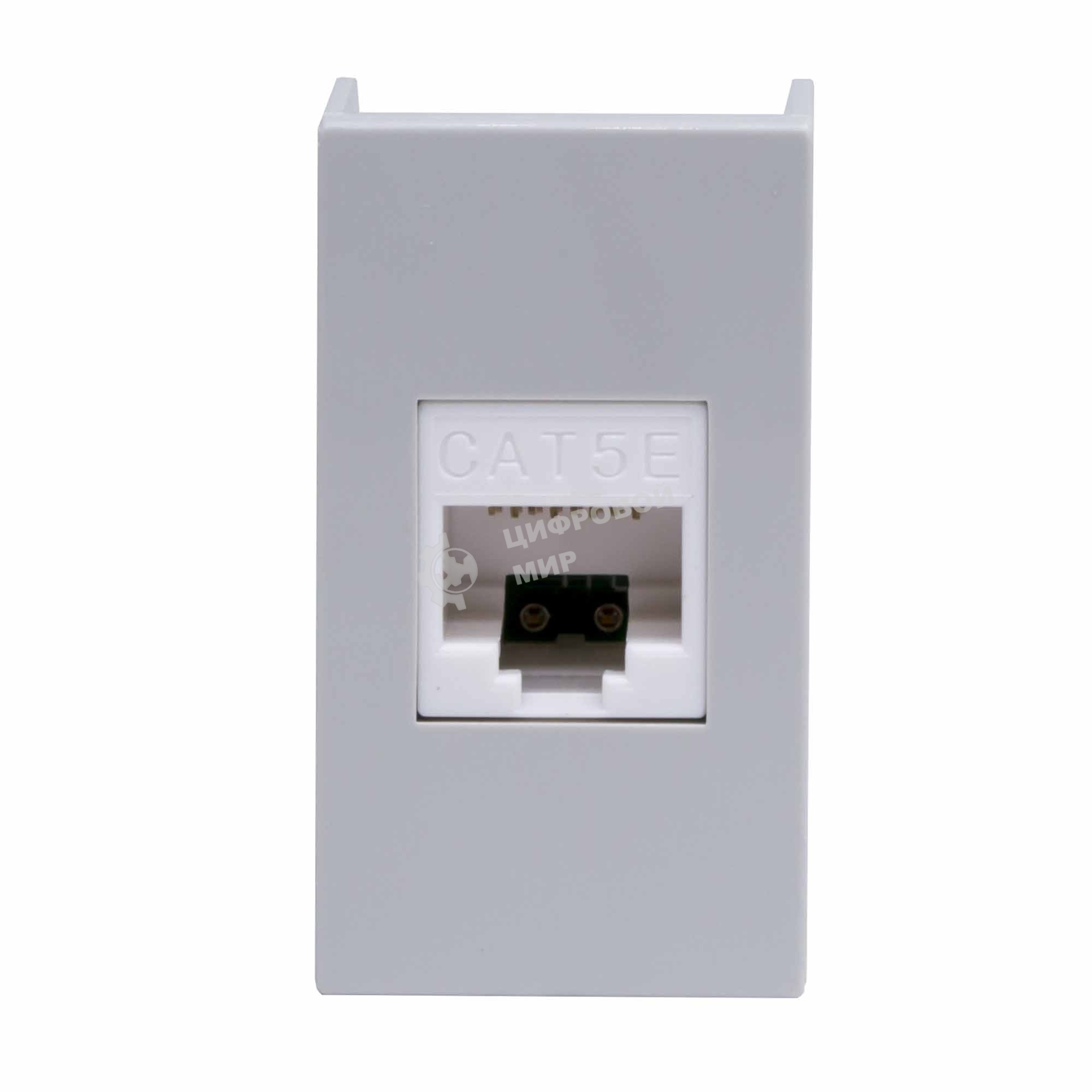 Розетка компьютерная DKC Viva 45138 RJ-45 кат.5E, 1 мод., серая