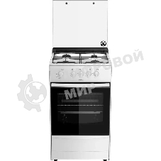 Плита газовая Darina 1В GM 441 002 W белый, конфорок 4 шт, духовка 50 л, 50 см x 85 см x 51 см