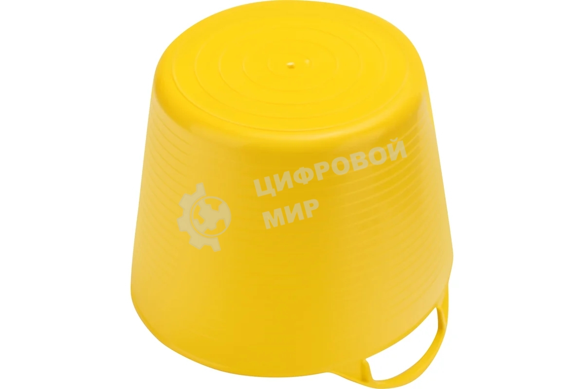 Ведро Сибртех гибкое сверхпрочное, 28 л, желтое