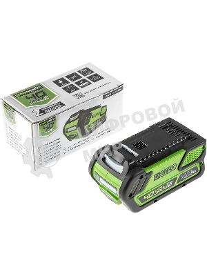 Снегоуборщик аккумуляторный GreenWorks GD40SSK4, 40V, 30 см, бесщеточный, с 1хАКБ 4 А.ч и ЗУ 2600807UB
