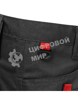 Брюки профессиональные рабочие Denzel 65% полиэстер 35% хлопок, XXXL