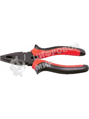 Плоскогубцы Matrix Nickel черный, 180 мм, комбинированные, двухкомпонентные рукоятки
