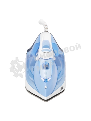Утюг BBK ISE-2411 голубой, 2400 Вт, 40 г/мин, 140 г/мин, 300 мл