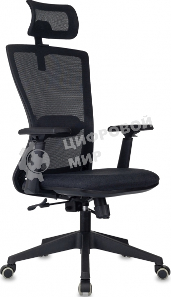 Кресло эргономичное Бюрократ MC-811S-H черный Elastic-102 сетка/ткань с подголов. крестов. пластик