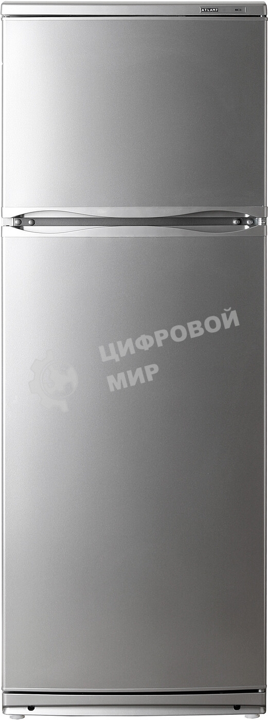 Холодильник Atlant МХМ-2835-08 серебристый двухкамерный 202/70л морозилка сверху