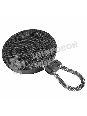 Портативная колонка круглая HOCO BS60, черный