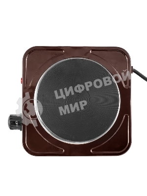 Плита настольная электрическая Centek CT-1506 Siberia коричневый
