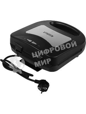 Вафельница Kitfort КТ-1660 700Вт черный
