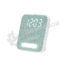 Радиобудильник Harper HCLK-2060 зеленый LED подсв:белая часы:цифровые AM/FM