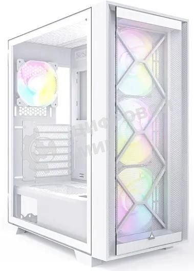 Компьютерный корпус Montech AIR 1000 PREMIUM белый без БП ATX 1x120мм 3x140мм 2xUSB3.0 1xUSB3.1 audio bott PSU