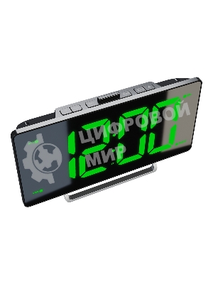 Радиочасы Soundmax SM-1561U (черный с белым)