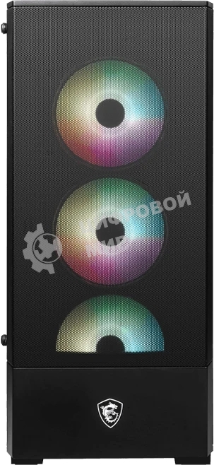 Компьютерный корпус MSI MAG FORGE 112R 2xUSB 3.0, 4x120мм ARGb Fan, ARGb Control Board, Tempered Glass Window, Brown Box (949679)