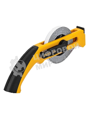 Рулетка геодезическая Denzel 30 м х 13 мм, открытый корпус, металлическая лента