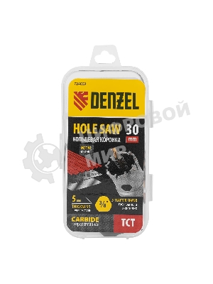 Коронка по металлу Denzel твердосплавная, 30 мм