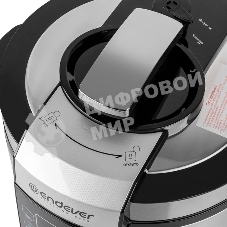Скороварка-мультиварка электрическая Endever Vita-134, стальной, мощность 1200 Вт, емкость 6л, 20 авторежимов работы, книга рецептов