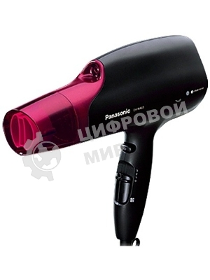 Фен Panasonic EH-NA65 черный/розовый, 2000 Вт, ионизация
