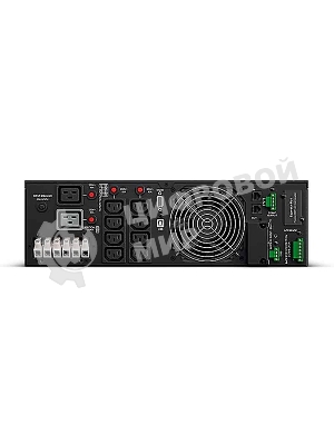 Источник бесперебойного питания CyberPower OL6KERT3UPM/6000 ВА/6000 Вт/2 х IEC 320 C19 (компьютерная), 8 х IEC 320 C13 (компьютерная), клеммная колодка