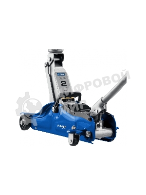 Домкрат Зубр 43056-2-Kгидравлический подкатной t35 2т 85-330мм в кейсе профессионал