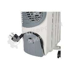 Обогреватель масляный EUROLUX ОМ-EU-9НВ (9 секций) белый, 2400 Вт, 30 м2, термостат 67/3/17