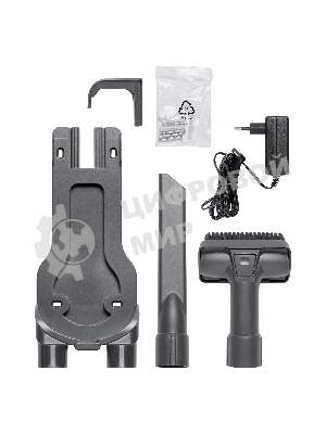 Пылесос вертикальный BBK BV3001 синий/серый, питание от аккумулятора, 150 Вт, уборка сухая, пылесборник 0.8 л, работа от АКБ max 30 мин