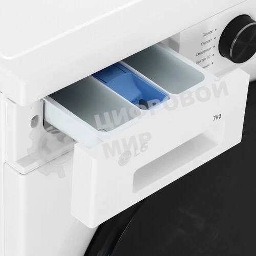 Стиральная машина LG F2Y1VS5W белый, загрузка фронтальная 9 кг, 1200 об/мин., класс: А