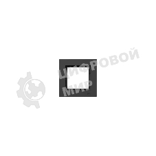 Рамка 1 - местная EKF Эпика UP1-FPB-01-44 IP44, черная, пластик