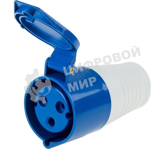 Розетка Rexant 223 переносная 2Р+РЕ 32А 220В IP44