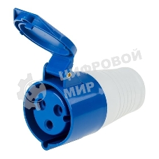 Розетка Rexant 223 переносная 2Р+РЕ 32А 220В IP44