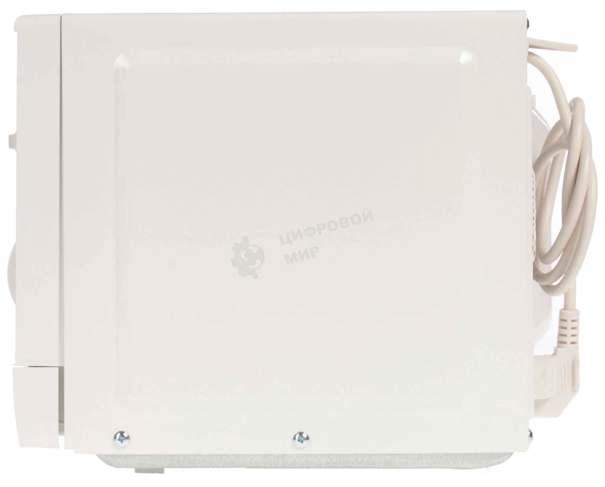 Микроволновая печь Mystery MMW-2012 белый, 20 л, 800 Вт, переключатели - поворотный механизм