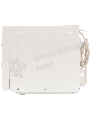 Микроволновая печь Mystery MMW-2012 белый, 20 л, 800 Вт, переключатели - поворотный механизм
