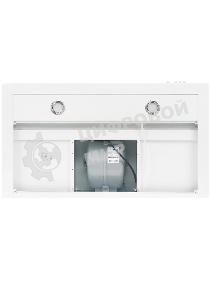 Вытяжка каминная Elikor Квадра 90П-650-К3Д белый, 90 см, 650 куб. м/ч, 56 дБ