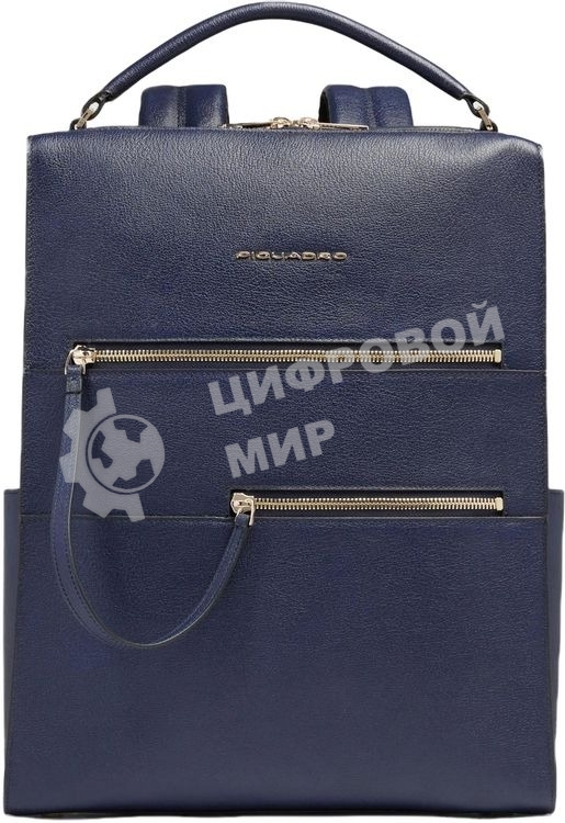 Рюкзак женский Piquadro Patricia CA6839W140BM/BLU темно-синий кожа