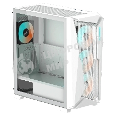Компьютерный корпус Gigabyte C301 Glass White MidTower, ATX, USB-C x1, USB 3.0 x2, Audio I/O, GPU:400мм, Black, TG