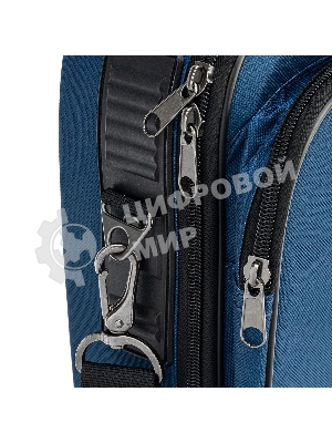 Сумка для инструмента (кейс монтера) Сибртех 365х300х110 мм, 10 карманов, наплечный ремень