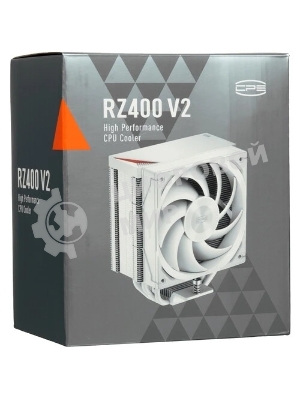 Устройство охлаждения (кулер) PcCooler RZ400 V2 белый 120мм алюминий+медь 2200rpm 32db 4-pin 240W 155мм