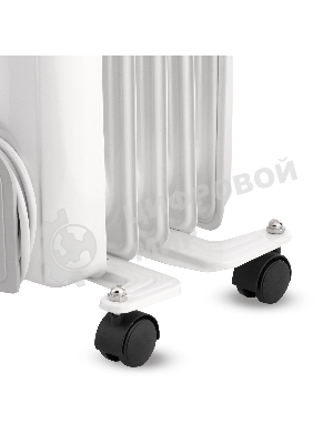 Обогреватель масляный Vitek VT-1707 W (5 секций) белый, 1000 Вт, 10 м2, термостат