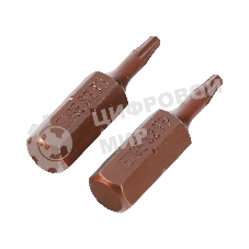 Бита EDGE by PATRIOT T8, сталь S2, длина 25 мм, 2шт в блистере