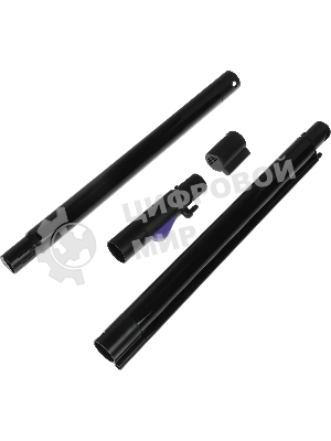 Пылесос моющий Kitfort КТ-5213 черный/фиолетовый, 450 Вт, уборка влажная, пылесборник контейнер 1.3 л